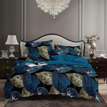 Blue fern duvet set