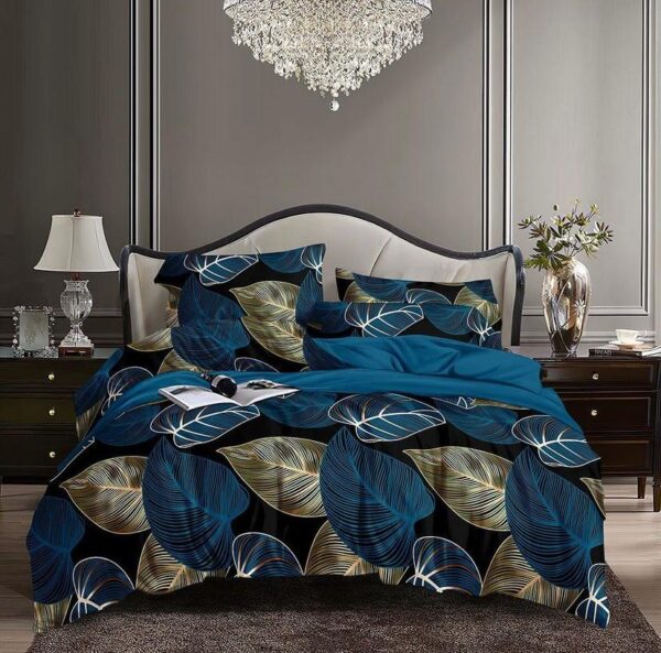 Blue fern duvet set