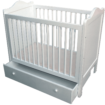 Vita Wooden baby cot