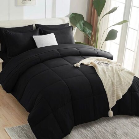 Black duvet set