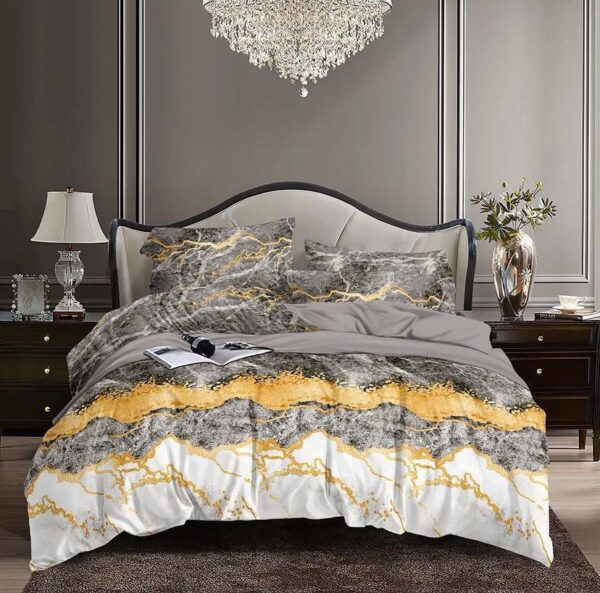 marble duvet set