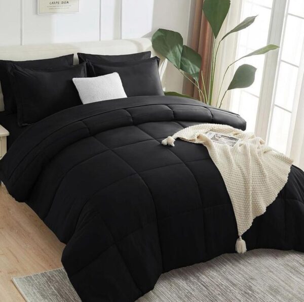 Black duvet set