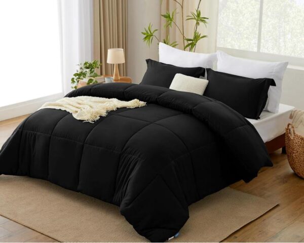 black bedding