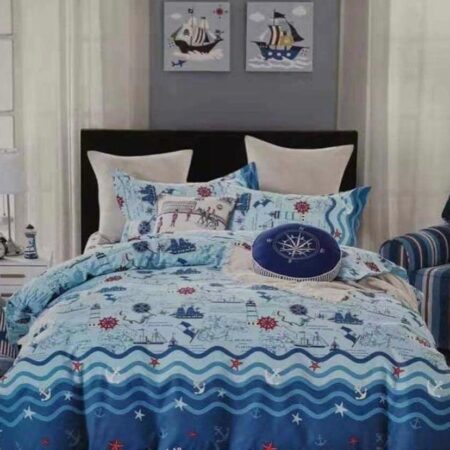 blue duvet cover for kids