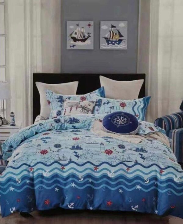 blue duvet cover for kids