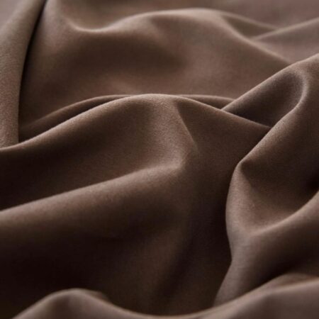 Solid Complete Duvet Set- 4/6 Pieces 1 Duvet, 2/4 Matching Pillowcases and 1 Bedspread Set (4 by 6, 6 by 6, 6 by 7, 7 by 7) Coffee Brown - Image 5
