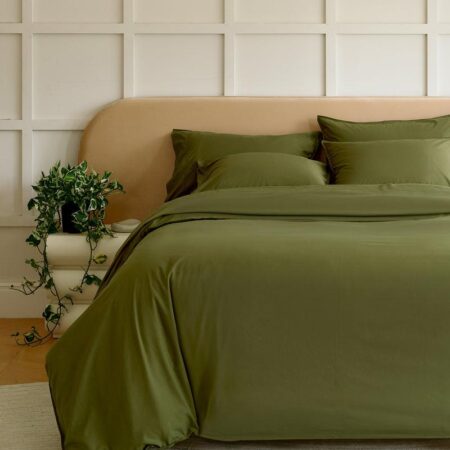 green duvet set