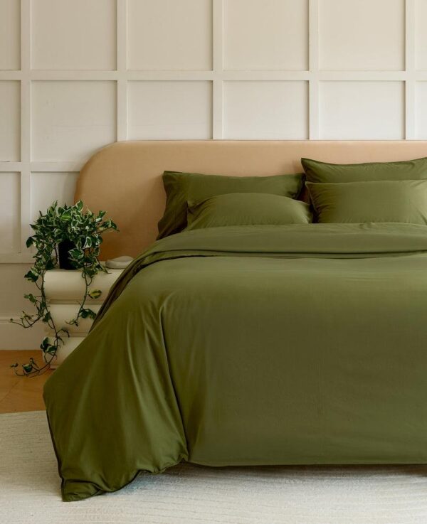 green duvet set