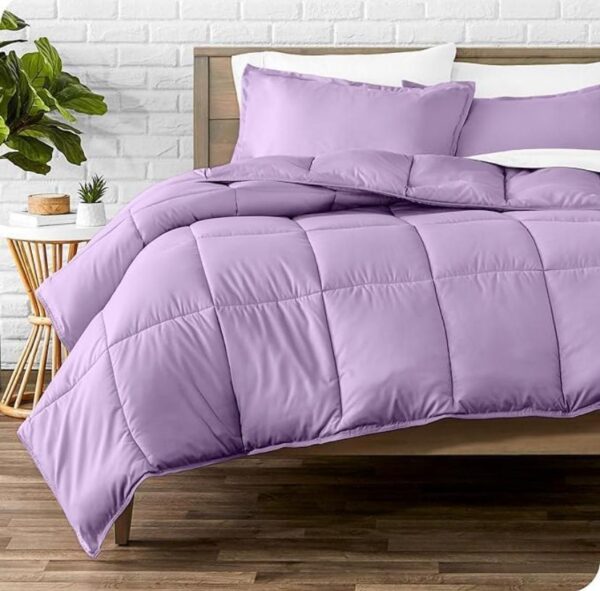 purple duvet