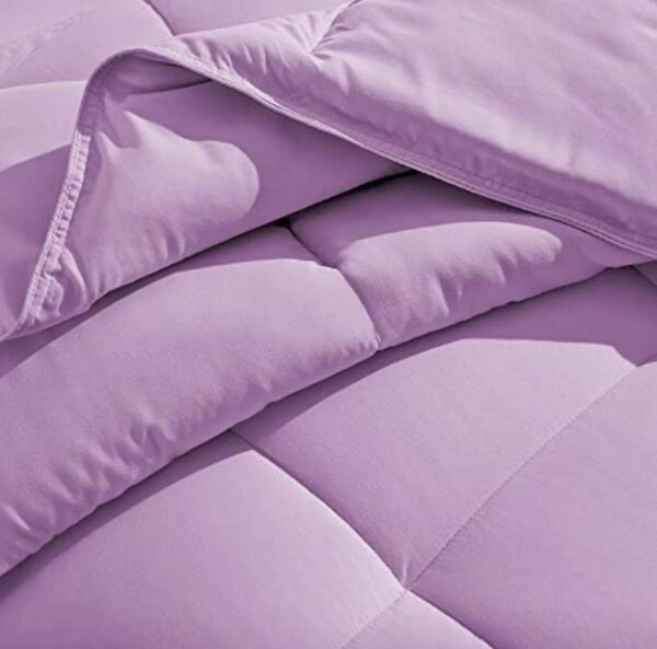 purple bedding set