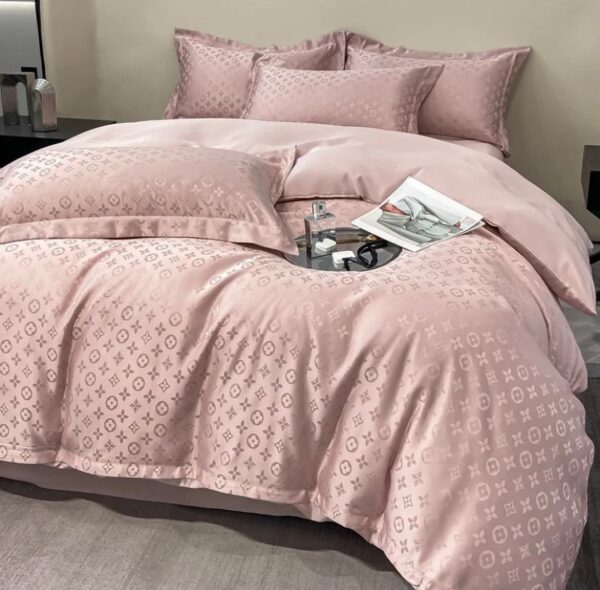 pink designer duvet set