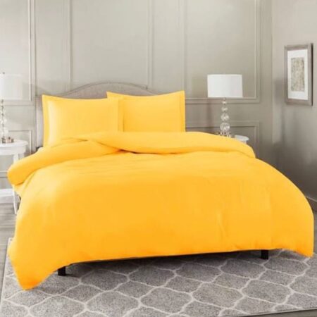 Yellow duvet set