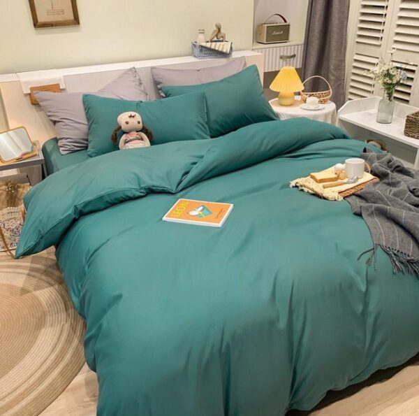 green duvet set