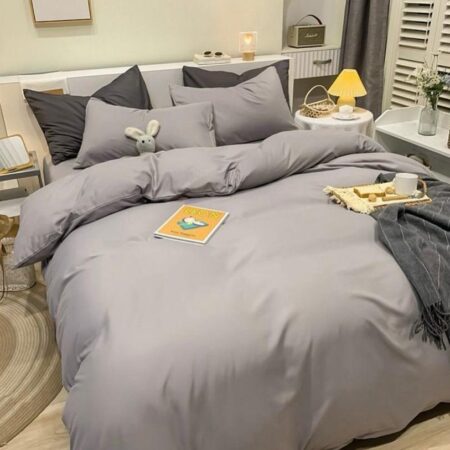 grey duvet set