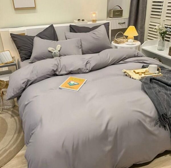 grey duvet set