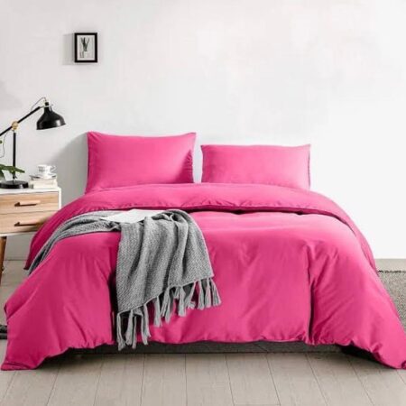 pink duvet set