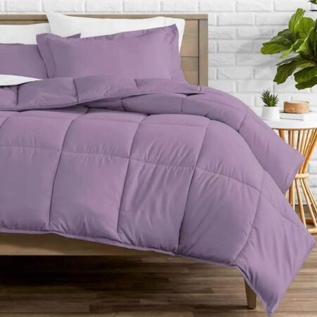 Lilac purple duvet set