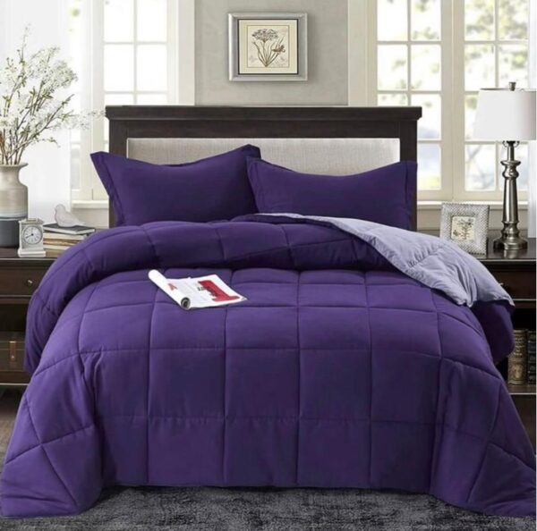 purple duvet cover