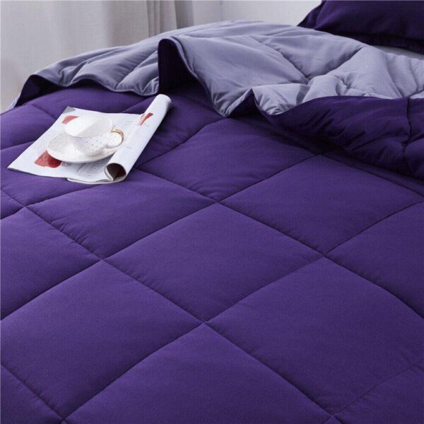 purple bedding set