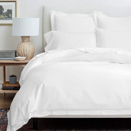 White Quilted Duvet Set