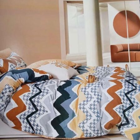 Multicolor Zig Zag Duvet cover