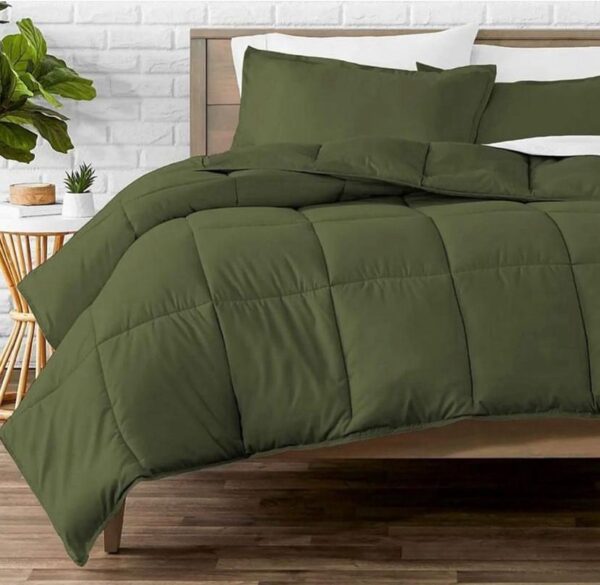 deep green duvet set