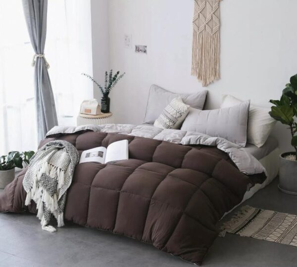 brown bedding set