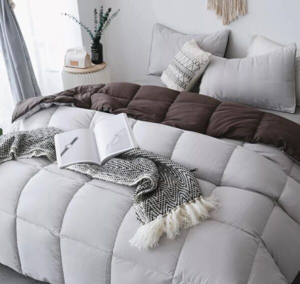 light grey duvet set