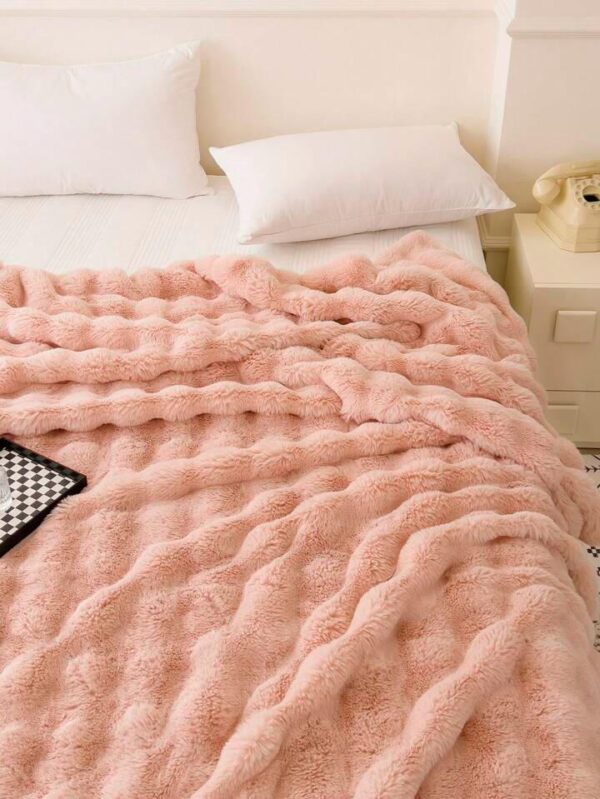 light pink blanket