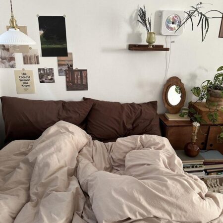 beige duvet cover