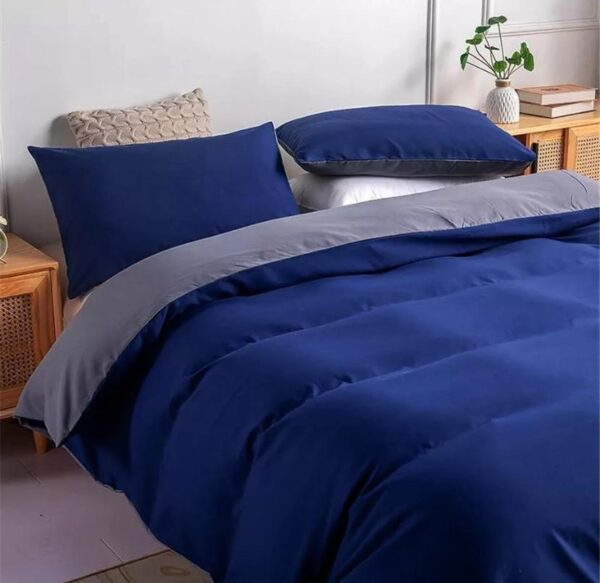 blue duvet cover