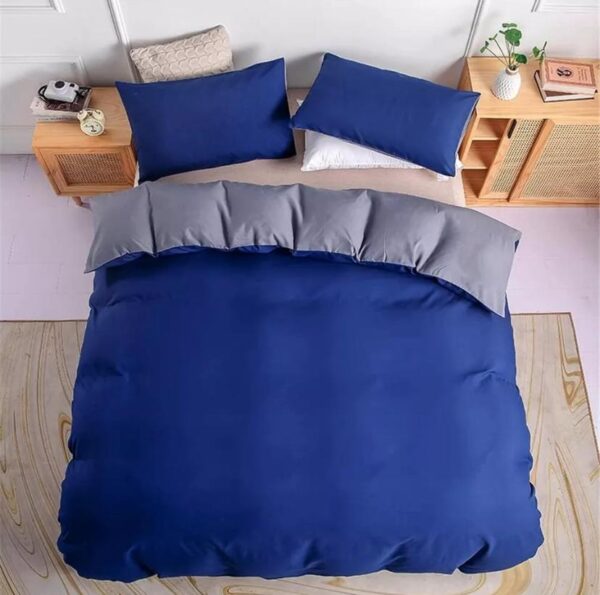 blue duvet cover