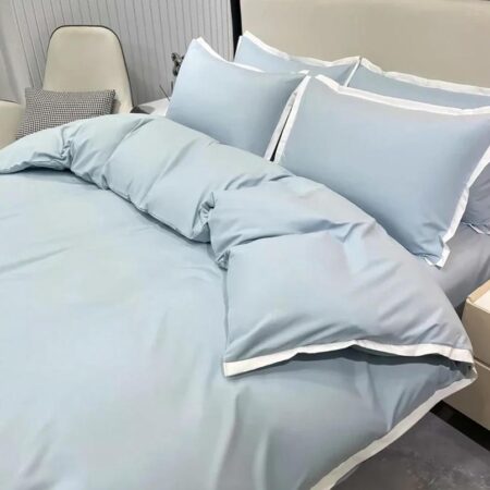blue bedding