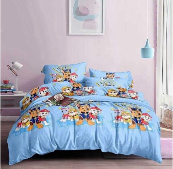 paw patrol quilted duvet set