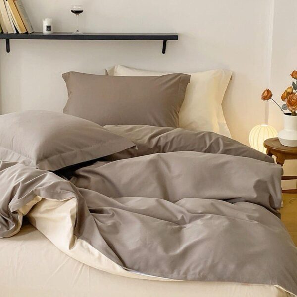 Brown duvet set