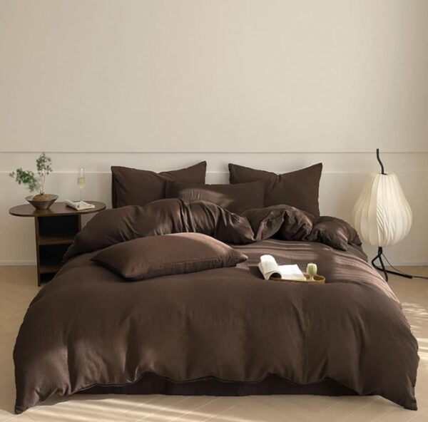 Brown duvet set