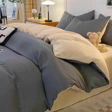 Grey duvet set