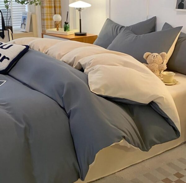 Grey duvet set