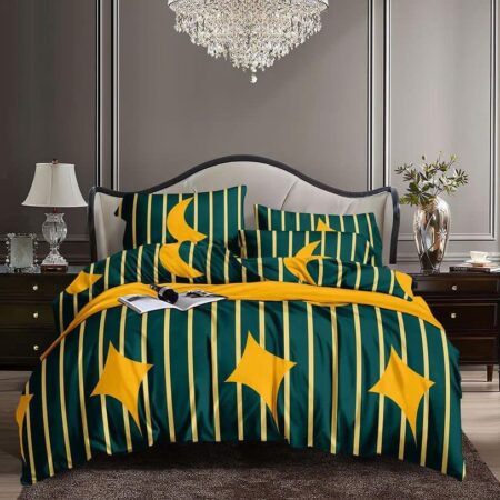 striped bedding set