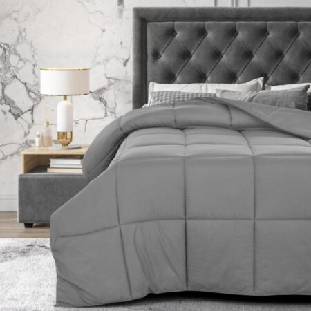 grey duvet set