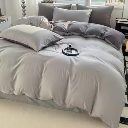 Grey duvet set