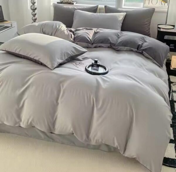 Grey duvet set