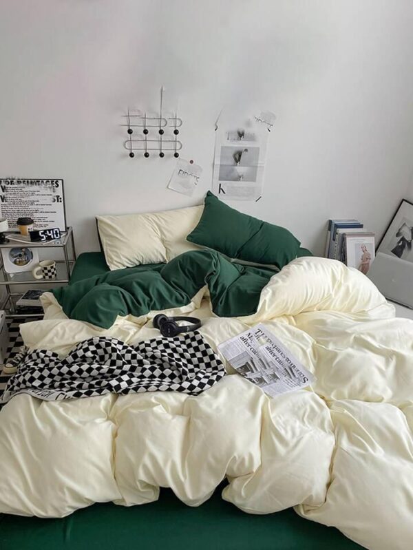 cream duvet cover