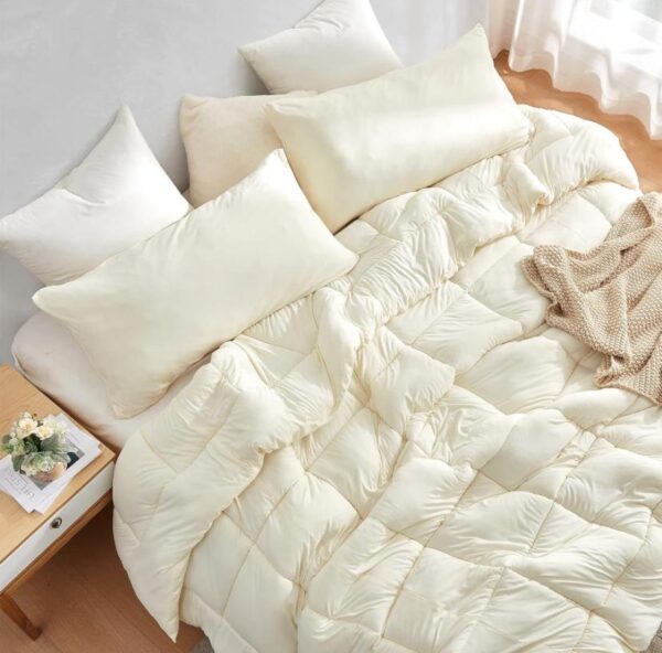 cream comforter set