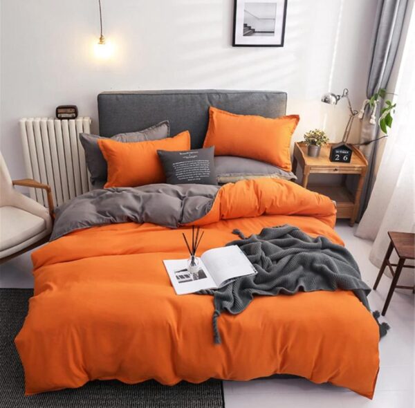 orange duvet set