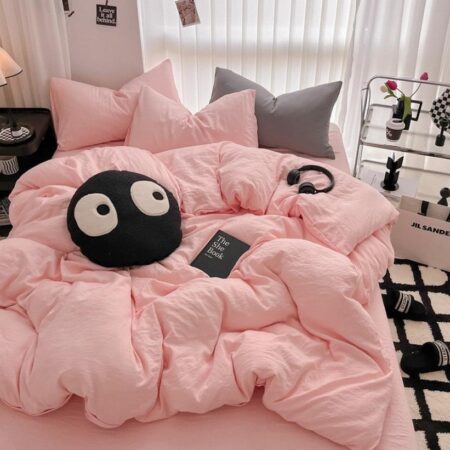 Pink duvet set