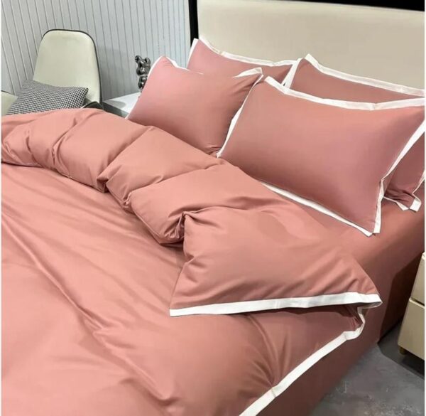 Pink duvet