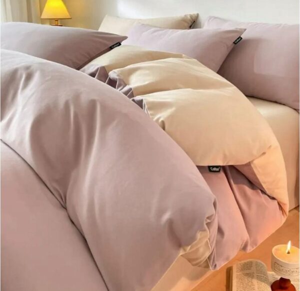 purple duvet cover