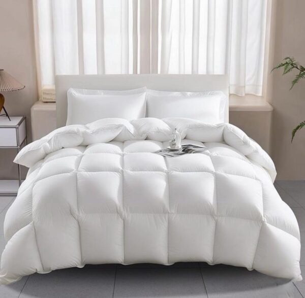 white goose down comforter