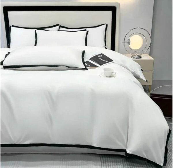 luxury white duvet set